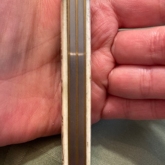 ROUGH RYDER RR1447 Minute Man Trapper White smooth bone knife 4 1/8" closed NEW! - Picture 7 of 7